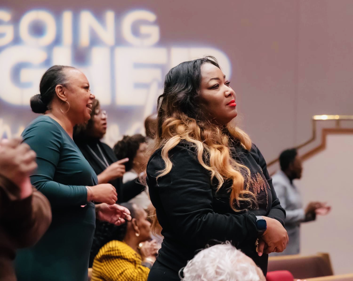 Hannah Naomi Jones, at church
