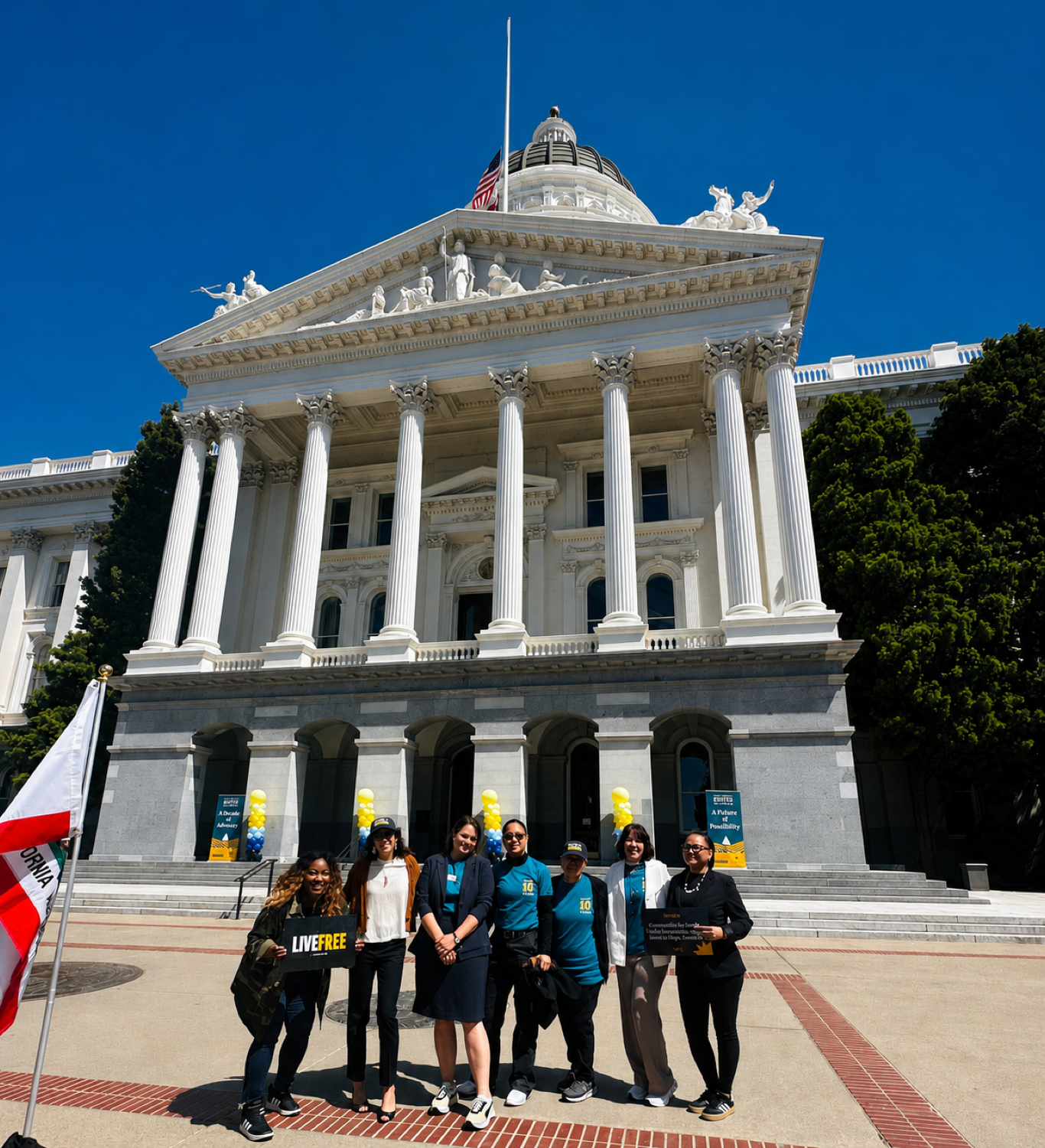 Hannah Naomi Jones, ca state capitol advocacy