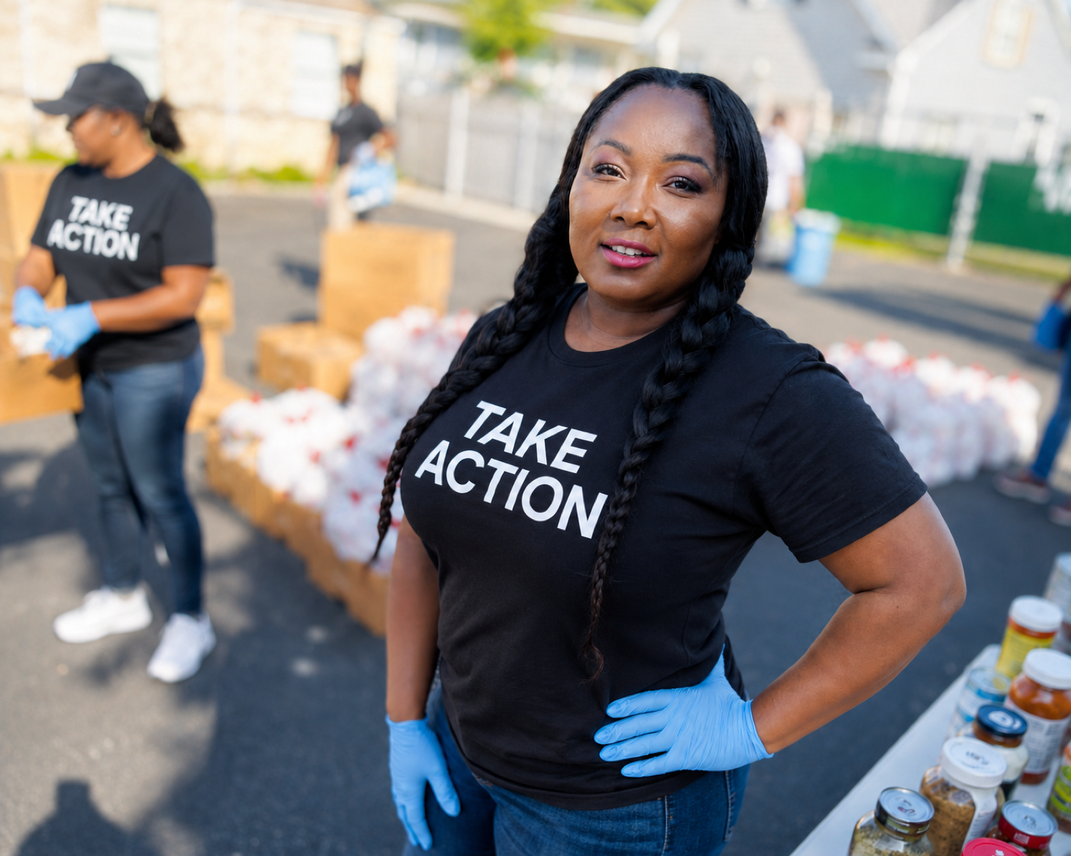 Hannah Naomi Jones, feeding the community