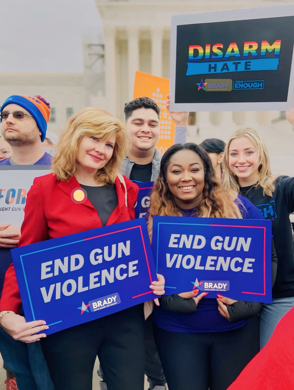 Hannah Naomi Jones, supreme court rally