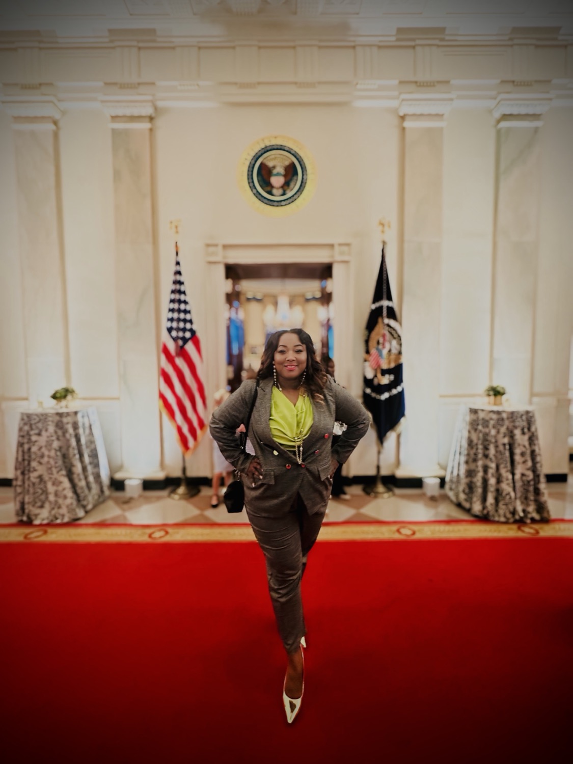 Hannah Naomi Jones, white house